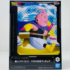 中古 魔人ブウ(ミニ)パネル付きフィギュア「ドラゴンボールDAIMA」