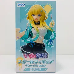 中古 藍沢エマ-スケールフィギュア-Playwithpaint-vol.6「ぶいすぽっ!」GiGO限定