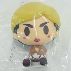 中古 G賞エルヴィン・スミス-ちょこのっこフィギュア「獣の巨人は俺が仕留める/一番くじ進撃の巨人」