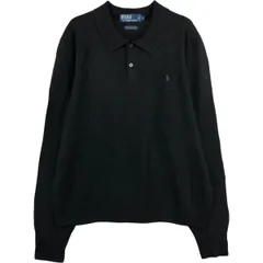 古着 ラルフローレン Ralph Lauren POLO by Ralph Lauren ラムウール ポロニットセーター メンズXL相当/eaa605223