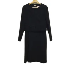 SOIR PERLE(ソワール ペルル) ワンピーススーツ レディース - 黒