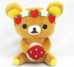 リラックマ あつめてぬいぐるみ いちご ぬいぐるみ ストロベリー 未