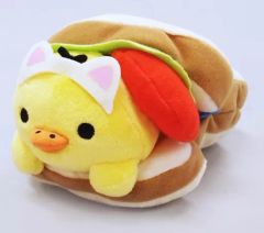 [중고] 봉제인형 식빵으로 어슬렁거림(키이로이트리) 리락쿠마빵으로 한가로이 고양이 인형 더 한가로이 고양이 테마 [리락쿠마] 로손 한정