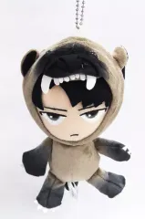 【中古】ぬいぐるみ リヴァイ(クズリ) MOVE生きものになれる展・進撃の巨人コラボぬいぐるみ 「MOVE 生きものになれる展×進撃の巨人」