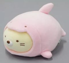 [중고] 봉제 인형 고양이 (돌고래 / 핑크) 모아 봉제 인형 스이조 쿠칸 테마 [스미코 글래시] 수족관 한정