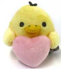 【中古】ぬいぐるみ キイロイトリ てのりぬいぐるみ ハグ＆ハートテーマ 「リラックマ」 リラックマ百貨店＆リラックマストア東京駅店限定