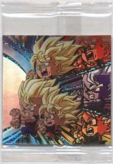 バンダイ 超戦士シールウエハース超 13弾/2795410 孫悟空&孫悟飯&孫悟天【UGR】 1