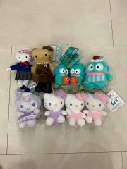 サンリオ ハローキティ ハンギョドン クロミ ぬいぐるみ キーホルダー