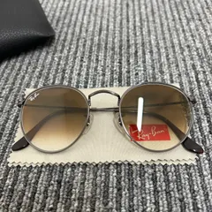 【美品】Ray-Ban ブラウンラウンドサングラス