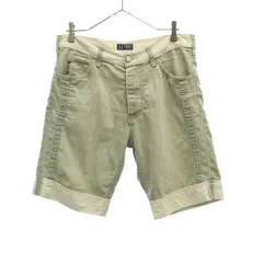 ARMANI JEANS アルマーニジーンズ デニムショートパンツ W30 ブルー ボタンフライ メンズ 古着のサムネイル