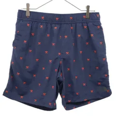 THE NORTH FACE ザノースフェイス NB01901Z プリント スイム パンツ S ネイビー 水着 アウトドア メンズ 古着