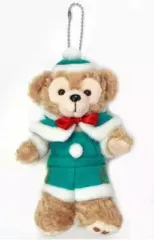 【中古】ぬいぐるみ ダッフィー(ダッフィーのクリスマス) ぬいぐるみバッジ 「クリスマス・ウィッシュ2014」 東京ディズニーシー限定
