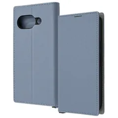 GooglePixel9a ケース 手帳型 ブルー 青 マグネット不使用 カバー PU レザー 耐衝撃 カード 収納 ポケット ストラップホール 付 スタンド機能付き シンプル 無地 Google Pixel 【ゆうパケットにて発送】【7日以内発送】