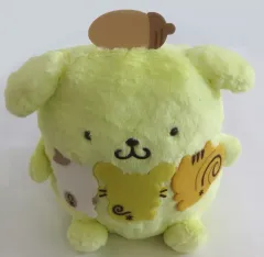 【中古】ぬいぐるみ ポムポムプリン チームプリンぬくぬく超BIGぬいぐるみ 「ポムポムプリン」