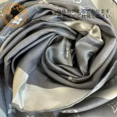 LOUIS VUITTON ルイヴィトン M71050   エシャルプ カプリ  スカーフ グレー レディース