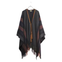 【未使用】　エルメス　HERMES　ニット　ポンチョ　ケープ　2023AW　38 最終価格 新品タグ付 HERMES エルメス ポンチョ 34 ニット ケープ 2024