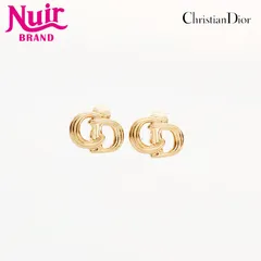 Christian Dior クリスチャンディオール イヤリング CDロゴ【中古】