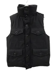 XL相当/美品✨カナダグース ダウンベスト ブラック ワッペン 肉厚 黒 CANADA GOOSE BLACK LABEL カナダグース ブラックレーベル Freestyle