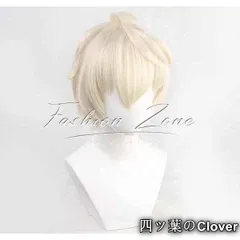【美品・未使用新品】◆原神 げんしん 風 ベネット コスプレ ウィッグ かつら 激安 WIG 高温耐熱 変装 ハロウィン仮装B51225