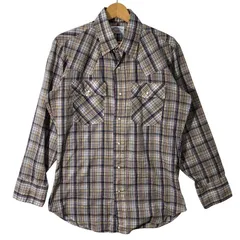 80's vintage 80年代 ヴィンテージ Levi’s リーバイス ウエスタンシャツ チェック柄 長袖 シャツ スナップボタン Mサイズ マルチカラー