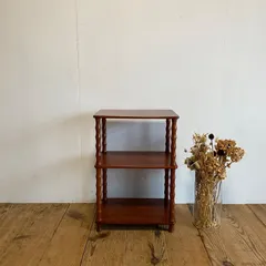 サイドテーブル　棚　アンティーク　昭和 楽天市場】古材 ケヤキ オープンシェルフ 無垢 欅 棚 オープンラック