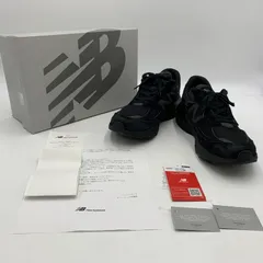 【中古品】NEW BALANCE ニューバランス TRIPLE BLACK SNEAKERS 990V6 U990BB6 トリプルブラック スニーカー 靴 【162-251225-ko-18-tei】