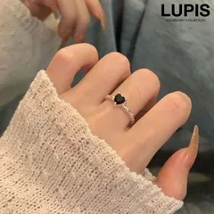 リング 指輪 レディース ハート シンプル スタイリッシュ クール かわいい ガーリー カジュアル 大人っぽ おしゃれ LUPIS ルピス v2937
