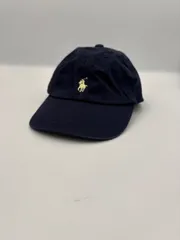 ▪︎ポロ ラルフローレン ベビー キャップ 帽子 ネイビー 紺 ポニー刺繍 48cm 12-24M　ユニセックス