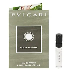 ブルガリ プールオム (チューブサンプル) EDP・SP 1.5ml 香水 フレグランス BVLGARI POUR HOMME 新品 未使用