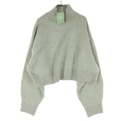 H&M エイチアンドエム 長袖 ハイネック セーター L ベージュ レディース 古着