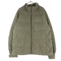 UNIQLO ユニクロ 長袖 ダウンジャケット L ブラウン レディース 古着