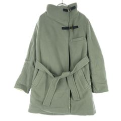 美品 Jolivielle ジョワリエ 長袖 ファーフード ウール ロングコート