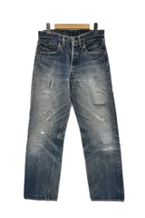 リーバイス Levi's 60s 60's 66前期 501 不均等V ボタン裏6 スモールe ヴィンテージ デニム ブルー 101MB-808