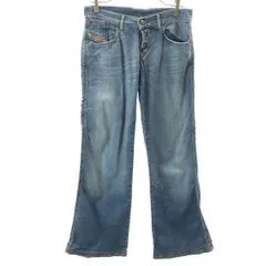 DIESEL ディーゼル イタリア製 ブーツカットデニムパンツ W26 ジーンズ ボタンフライ レディース 古着