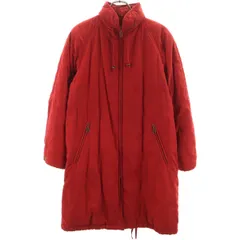 Burberrys バーバリーズ 90s オールド B刺繍 中綿コート 7AR レッド 三陽商会 レディース 古着