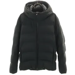 UNIQLO ユニクロ シームレス ダウンジャケット L ブラック 3Dカット メンズ 古着