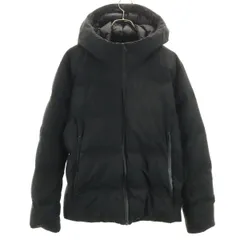 UNIQLO ユニクロ シームレス ダウンジャケット M ブラック 3Dカット メンズ 古着