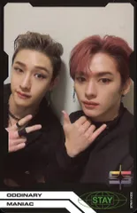StrayKids ODDINARY BangChan/LeeKnow トレーディングカード ユニット黒