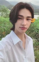 StrayKids NOEASY Hyunjin トレーディングカード 花