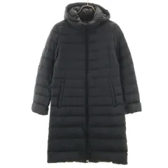 UNIQLO ユニクロ ウルトラライト ロング ダウンコート S ネイビー レディース 古着