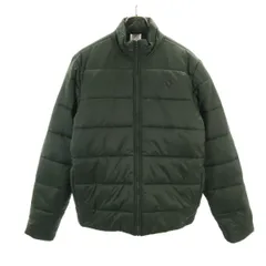 NEW BALANCE ニューバランス 中綿ジャケット M 深緑 メンズ 古着