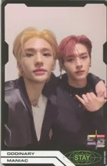 StrayKids ODDINARY LeeKnow/Hyunjin トレーディングカード ユニット黒