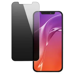 iPhone12 iPhone12Pro フィルム 10H 硬度 衝撃吸収 のぞき見防止 180度 横から見えない ガラスコート PET フィルム 画面 保護 シート RT-P27FT-P1