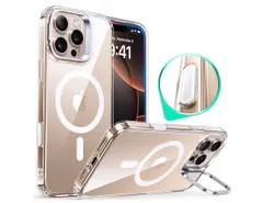 【デザイン受賞シリーズ！】ESR iPhone 16 Pro Max ケース MagSafe対応 カメラコントロール 隠しスタンド 調整可能 ワイヤレス充電対応 米軍MIL規格 耐衝撃 傷防止 軽量 スマホケース 高い透明度 クリア