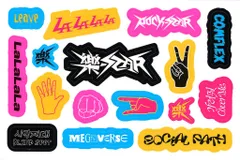 StrayKids 樂-STAR ステッカー