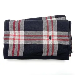 OG41 RALPH LAUREN ラルフローレン フィルモアガーゼ・バスタオル ブラック チェック