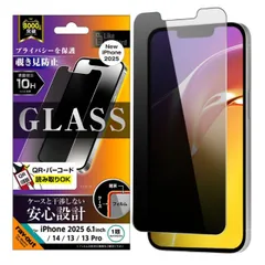 iPhone16e フィルム ガラスフィルム 10H 覗き見防止 横から見えない 透明 クリア 汚れをはじく iPhone アイフォン アイホン 2025 2月 SE4 後継機 ガラス 画面 保護 シート 平面保護 RT-P50F-PG