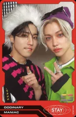 StrayKids POB HAN/FELIX ODDINARY ユニット赤