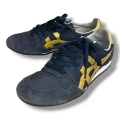 Onitsuka Tiger Serrano オニツカ タイガー セラーノ 1183B400 紺･金 ネイビー･ゴールド Navy･Gold 24.5cm レディース スニーカー 靴 シューズ プラスエスW-No.493