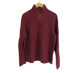 ポロラルフローレン POLO RALPH LAUREN ポニー刺繍 ハーフジップ スウェット メンズ import：M 